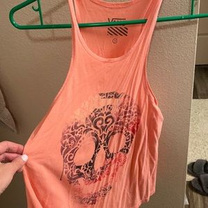 Vans skull tank top